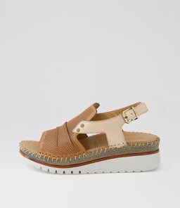 ILIANA DF TAN CAFE LEATHER