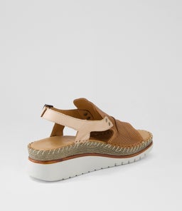 ILIANA DF TAN CAFE LEATHER