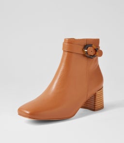 CADEO DF DK TAN NATURAL HEEL LEATHER