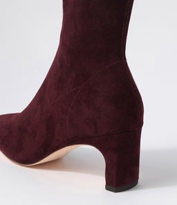 SARSKI DF MULBERRY STRETCH MICROSUEDE