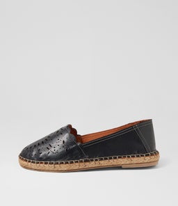URELIA DF BLACK LEATHER