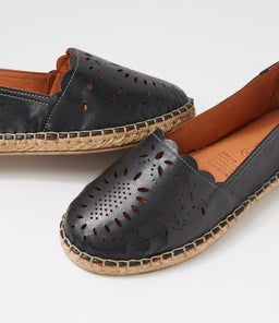 URELIA DF BLACK LEATHER
