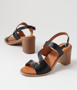 USKI DF BLACK LEATHER