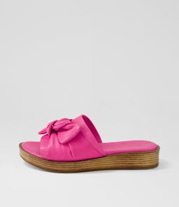 ALINAH DF FUCHSIA LEATHER