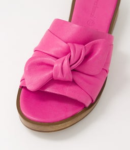 ALINAH DF FUCHSIA LEATHER