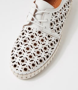 ALABELA DF WHITE WHITE SOLE LEATHER