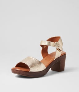 BLAIDE DF PALE GOLD LEATHER