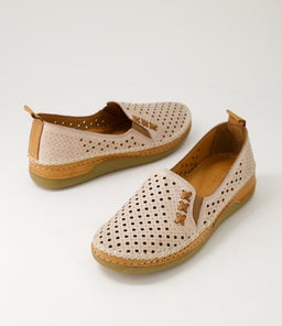YASON DF BLUSH TAN LEATHER