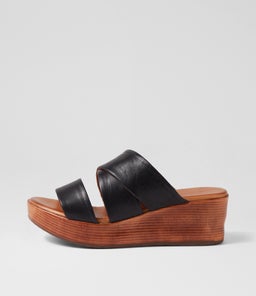 CISABEL DF BLACK LEATHER
