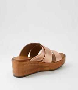 CISABEL DF ROSE GOLD LEATHER