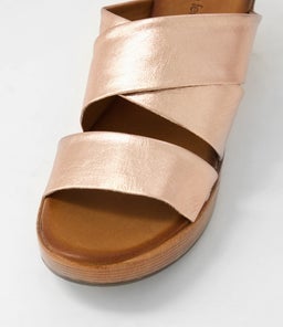 CISABEL DF ROSE GOLD LEATHER