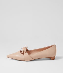 DULCIE DF DK NUDE NATURAL HEEL LEATHER