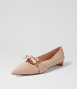 DULCIE DF DK NUDE NATURAL HEEL LEATHER