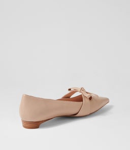 DULCIE DF DK NUDE NATURAL HEEL LEATHER