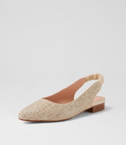 DIORAH DF STONE WOVEN LEATHER