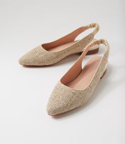 DIORAH DF STONE WOVEN LEATHER