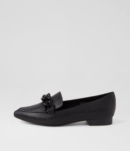 DEVYNS DF BLACK LEATHER