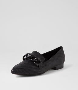 DEVYNS DF BLACK LEATHER