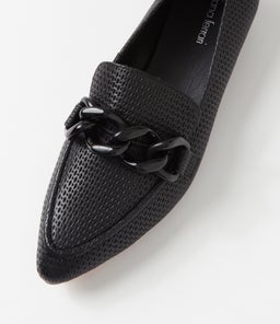 DEVYNS DF BLACK LEATHER