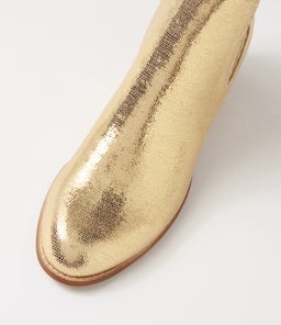 BRIAGALONG DF GOLD SPECKLE NATURAL HEEL LEATHER