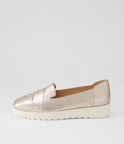 ALANIE DF PLATINUM TUMBLE LEATHER