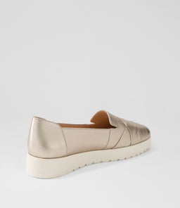 ALANIE DF PLATINUM TUMBLE LEATHER