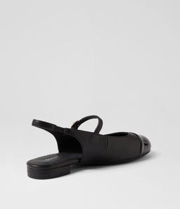 CLEMEN DF BLACK PATENT LEATHER