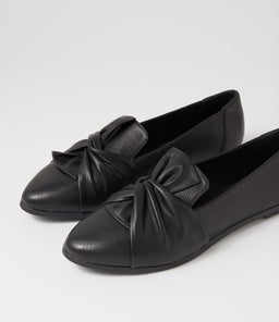 LURNAH DF BLACK LEATHER