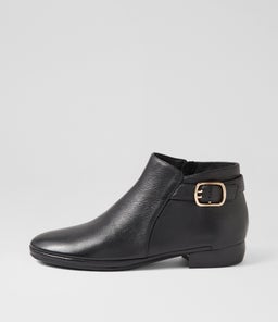 RORE DF BLACK BLACK HEEL LEATHER