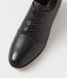 SERFINA DF BLACK BLACK HEEL LEATHER