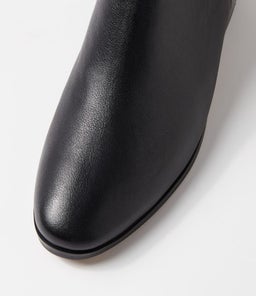 SIMSIN DF BLACK LEATHER STRETCH SMOOTH