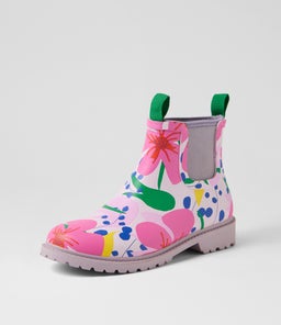 SPLASHY DF FLORAL GUMBOOT