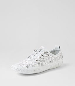 GALION DF WHITE LEATHER