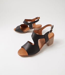WALTZIN DF BLACK LEATHER