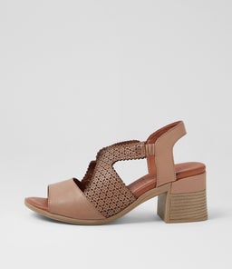 UGANI DF PALE TAUPE LEATHER