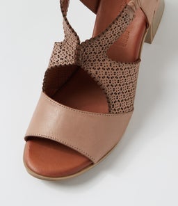 UGANI DF PALE TAUPE LEATHER