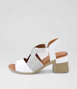 UGANI DF WHITE LEATHER