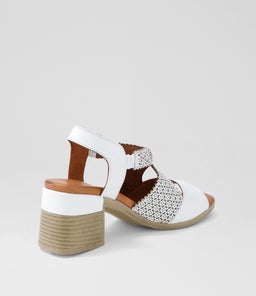 UGANI DF WHITE LEATHER