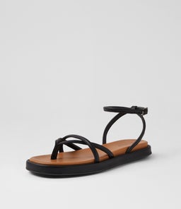 CLYME DF BLACK LEATHER