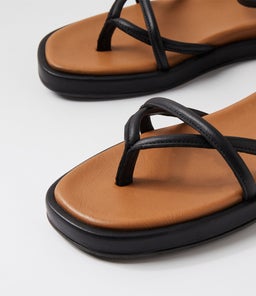 CLYME DF BLACK LEATHER