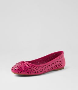 KLANA DF FUCHSIA LEATHER