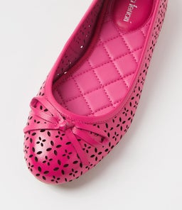KLANA DF FUCHSIA LEATHER