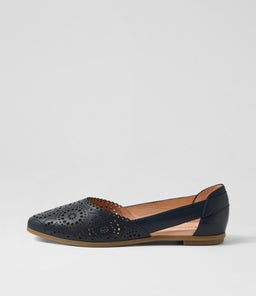 LOAMA DF NAVY LEATHER