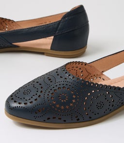 LOAMA DF NAVY LEATHER