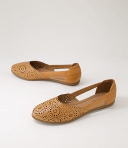 LOAMA DF DK TAN LEATHER