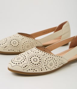 LOAMA DF CREAM LEATHER
