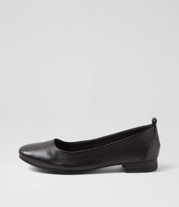 TATTIA DF BLACK LEATHER