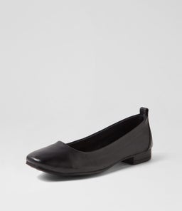 TATTIA DF BLACK LEATHER