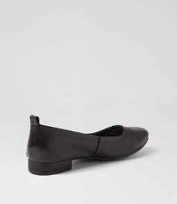 TATTIA DF BLACK LEATHER