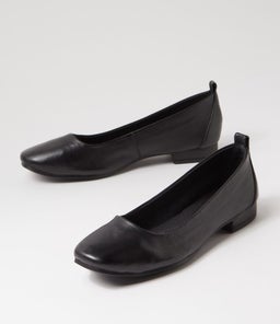 TATTIA DF BLACK LEATHER